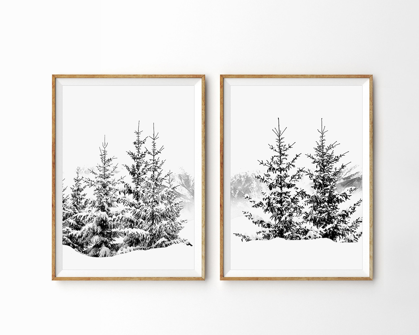 Christmas Wall Decor Winter Wall Art Winter Photography Snowy Etsy