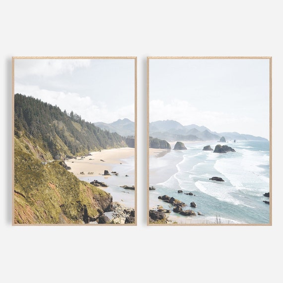 Beach Wall Art Set of Beach Print California Wall Decor  Ocean Wall Art Coastal Print Beach Photography Set of Beach Poster Ocean Landscape