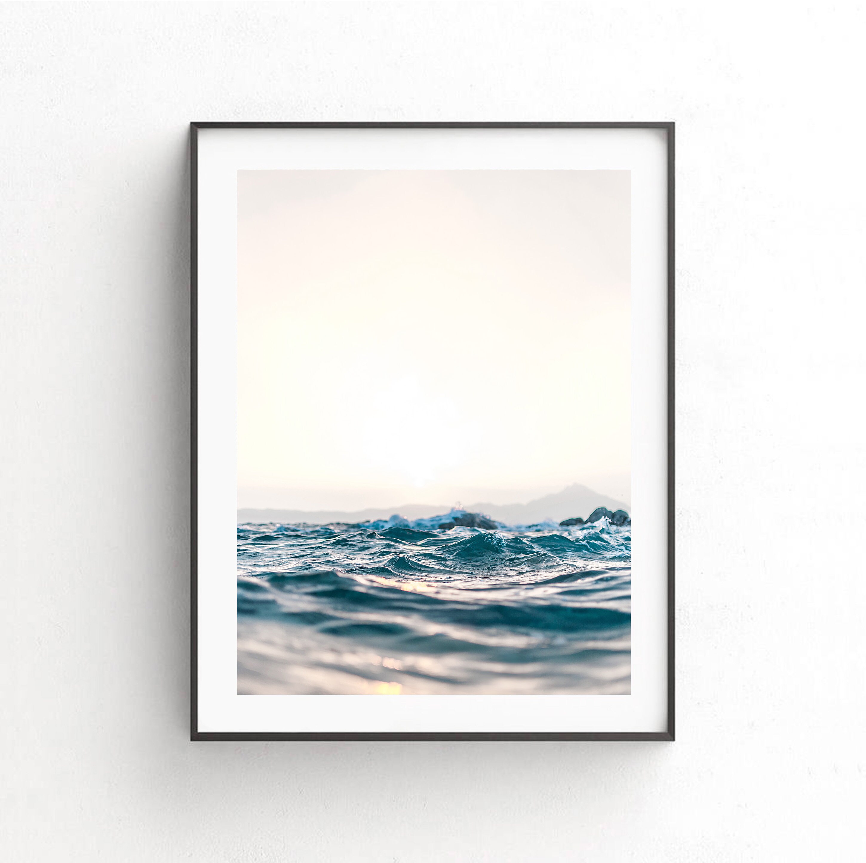 Ocean Wall Art Beach Print Ocean Photography Beach Decor Ocean Etsy