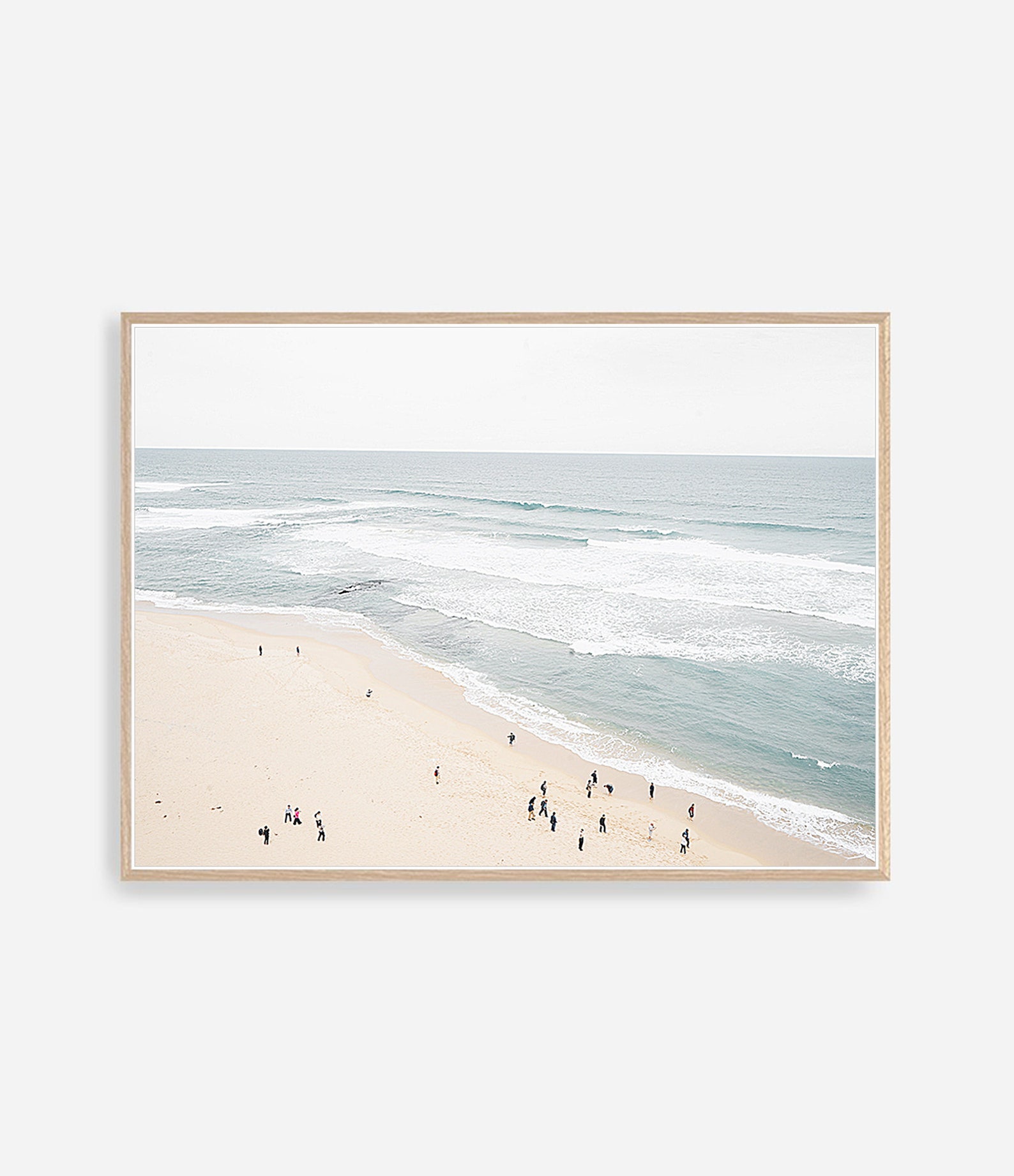 Beach Print Ocean Wall Art Modern Beach Print Boho Print Etsy