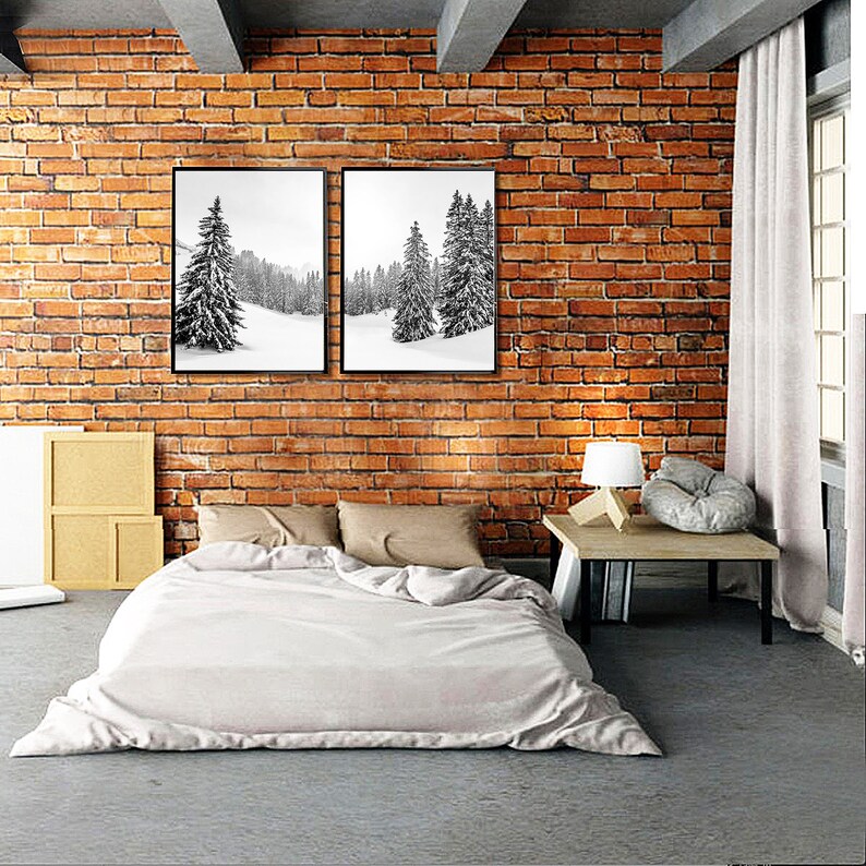 Winter Wall Art Christmas Wall Decor Winter Photography Etsy