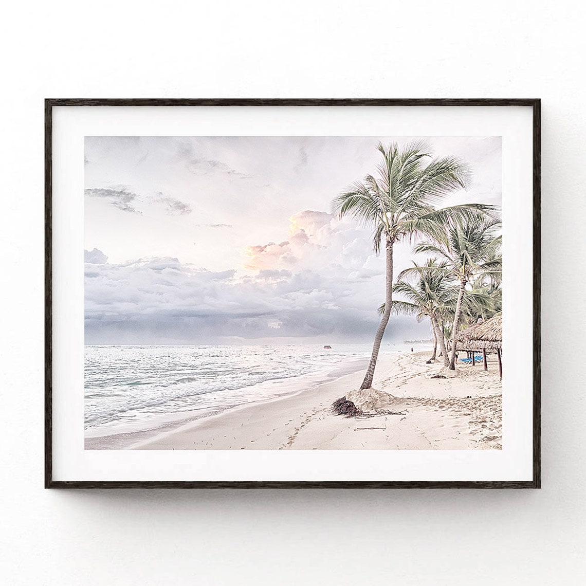 Palm Trees Print Beach Wall Art Digital Download Art Etsy