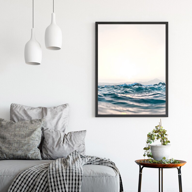 Ocean Wall Art Beach Print Ocean Photography Beach Decor Ocean Etsy