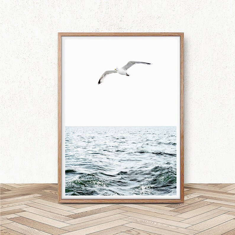 Ocean Wall Art Beach Print Ocean Photography Waves Wall Decor Etsy