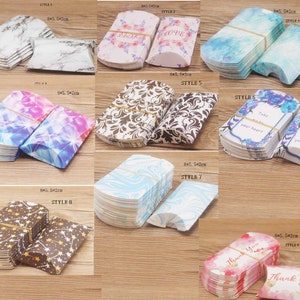 50 small cookies packaging boxes candy box Party boxes goody boxes paper gift paper boxes party favour paper gift paper boxes AL365