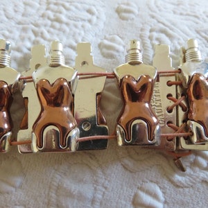 Jean Pault GAULTIER 90S TBE &#39;Corsets&#39; bracelet