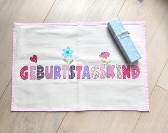 Tischset fürs Geburtstagskind