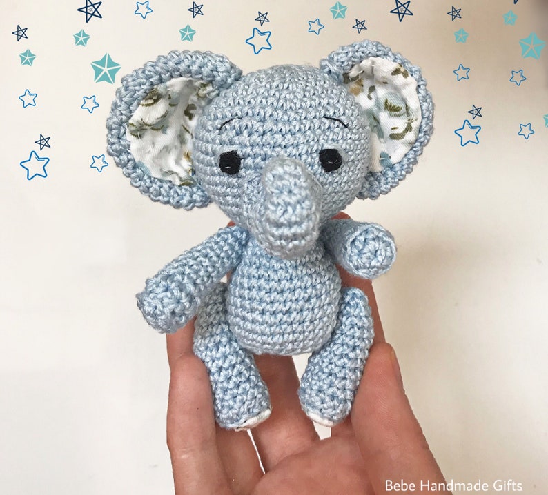 The Little Elephant Amigurumi Pattern - Etsy