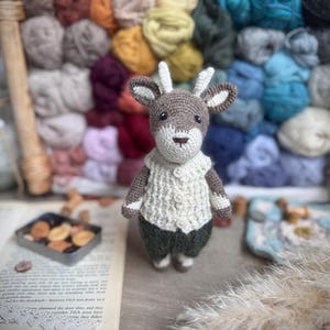 Reindeer amigurumi pattern
