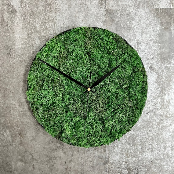 Dixtime Wanduhr XXL Mit 3D-Optik – Abstraktes Design In Bronze, 30x90 Cm, Leises Uhrwerk