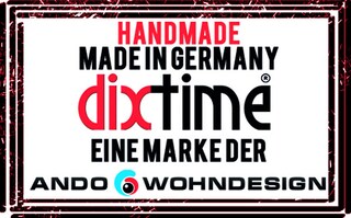 Orologio Da Parete 3D Dixtime 20x34 Cm – Moderno E Silenzioso Con Effetto Ottico – Design Astratto Colorato Made In Germany