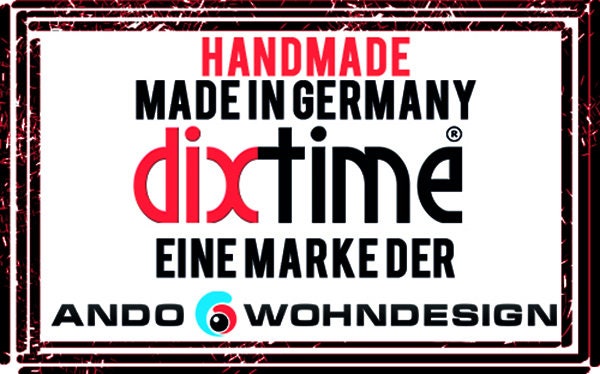 Orologio Da Parete 3D Dixtime 20x34 Cm – Moderno E Silenzioso Con Effetto Ottico – Design Astratto Colorato Made In Germany