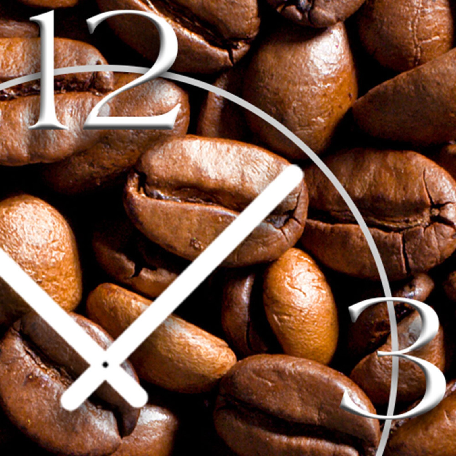 Coffee Beans Designer Wall Clock Modern Wall Clock Design - Etsy