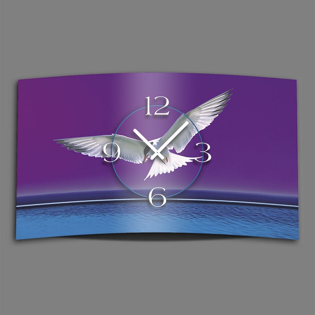Seagull Designer Wall Clock Modern Wall Clock Design Quiet No Ticking