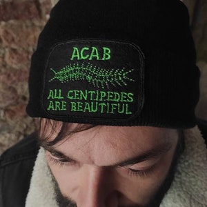 Bonnet ACAB Tous les mille-pattes sont beaux image 2