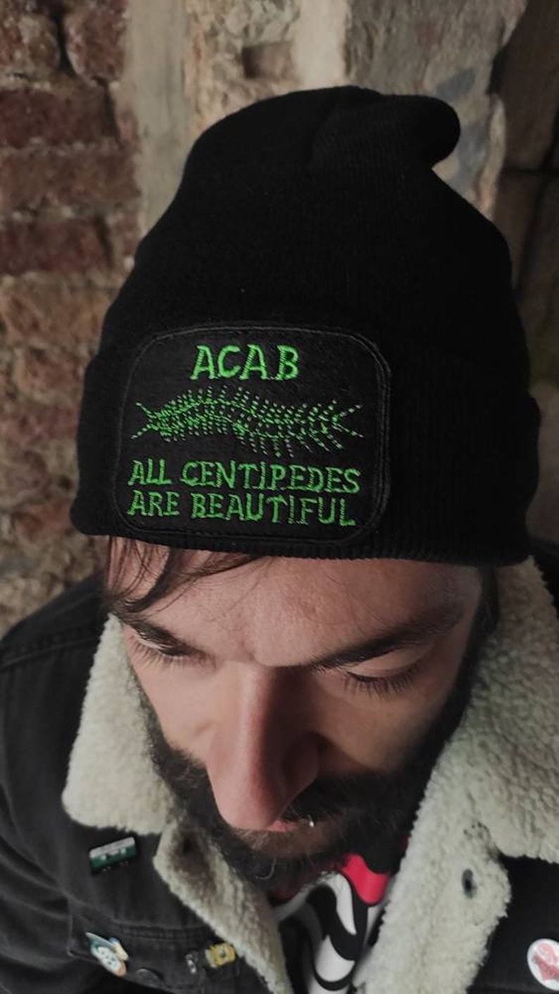 Bonnet ACAB Tous les mille-pattes sont beaux image 2