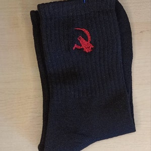 Chaussettes Rouge Passion Nero