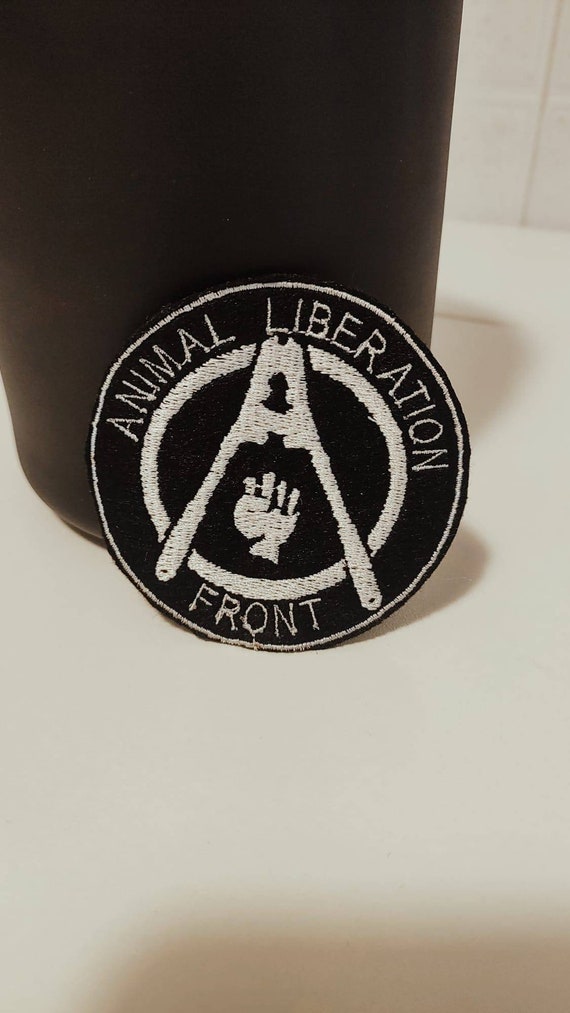 Parche Frente de Liberación Animal - Etsy México Parche Frente de Liberación Animal - Etsy México