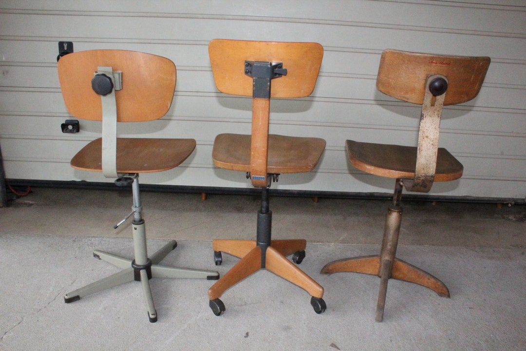 Bauhaus Swivel Chair Desk Chair Various Industrial Chairs Etsy