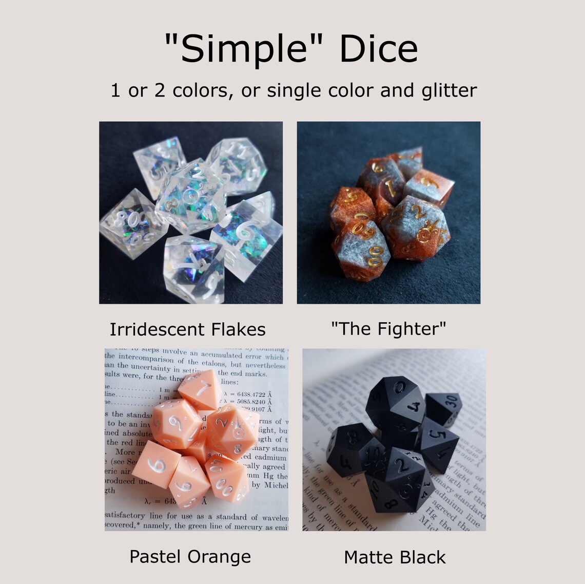 Custom Fate Fudge Dice Etsy