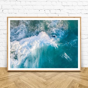 Surf Rider - Surf Aerial Wall Print