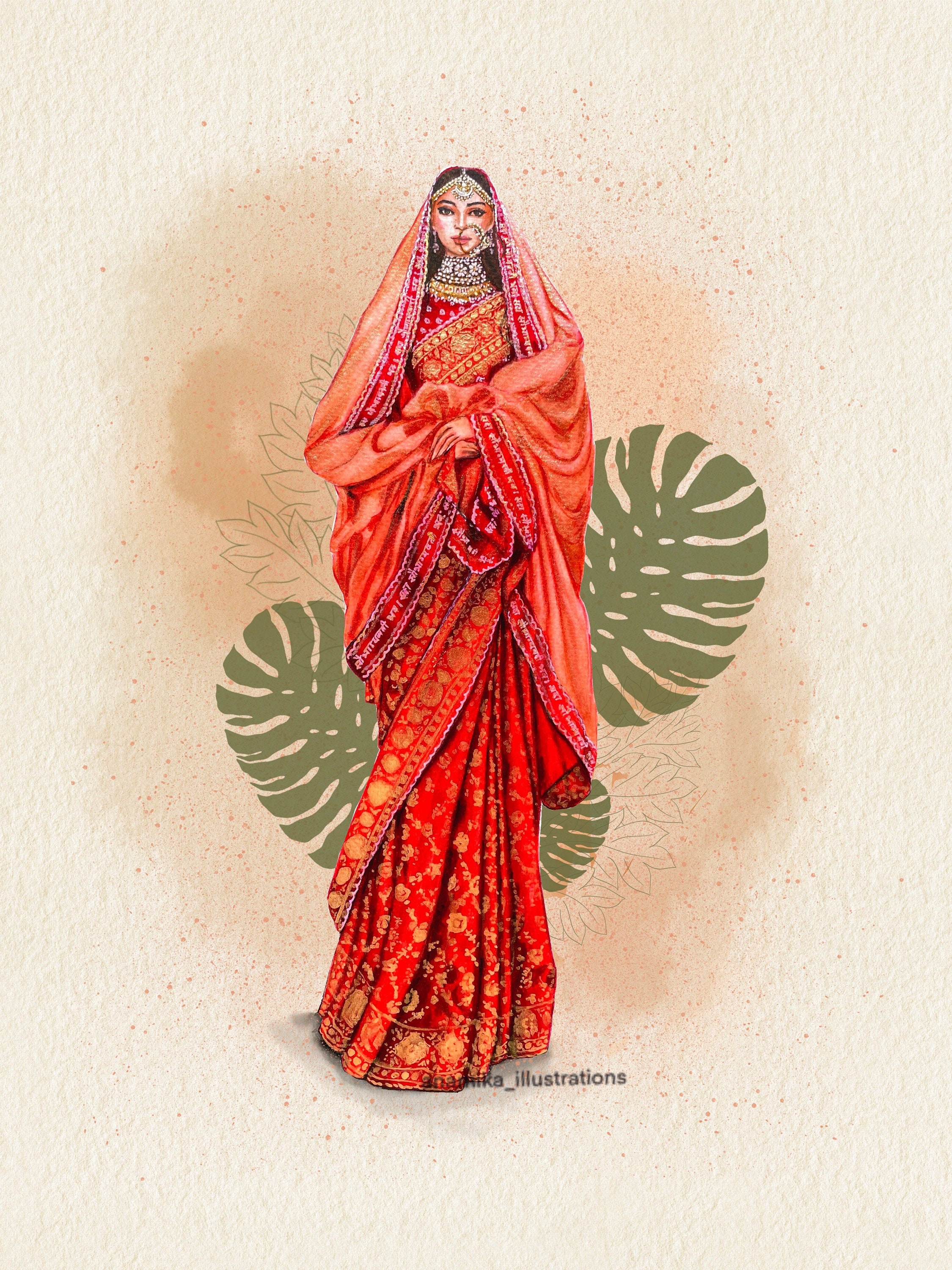Harbhajan Singh Wedding dress sketch  Weddingplz