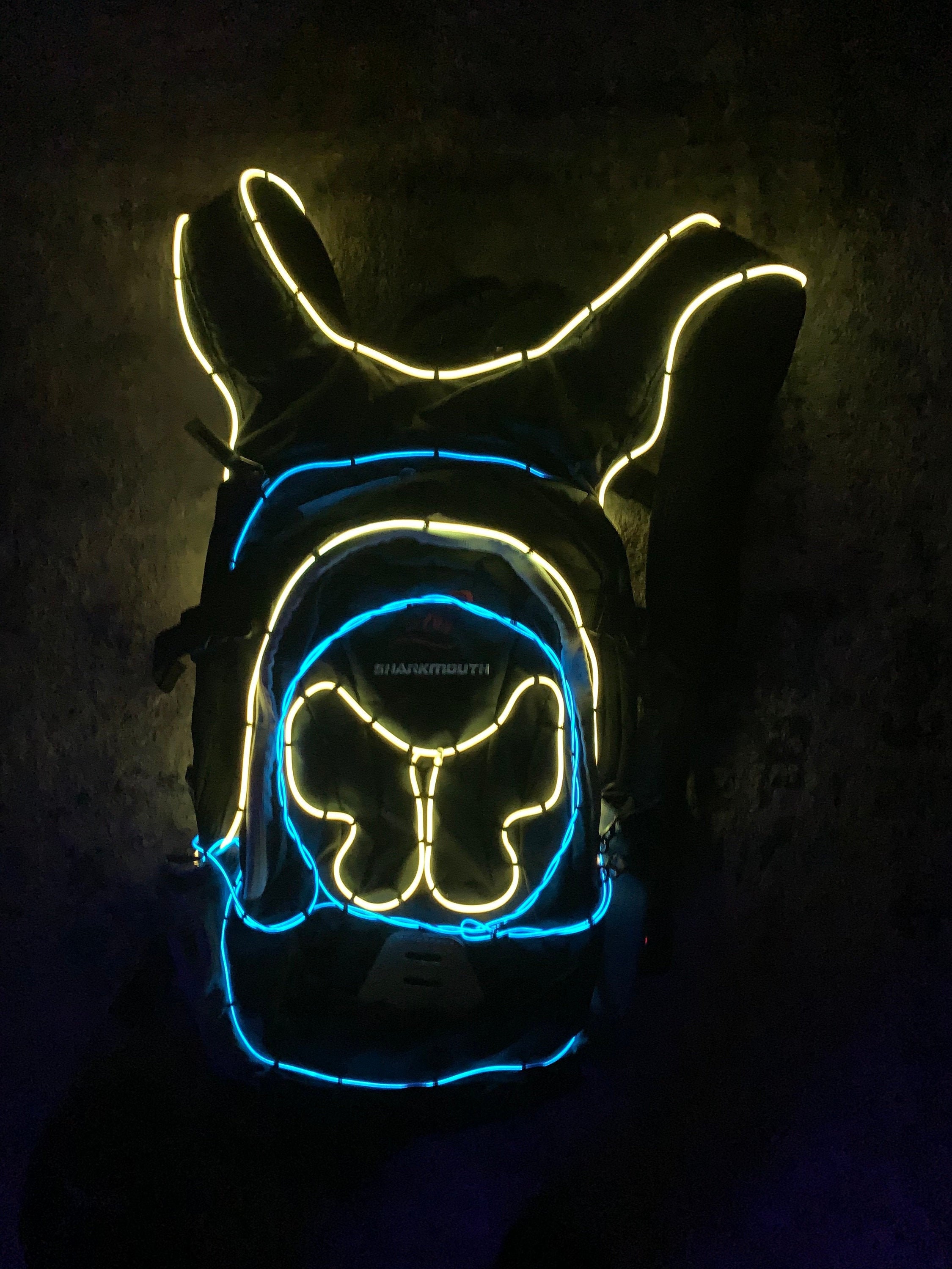 Custom Light Up Design Rave Festival Hydratatiettas | Etsy