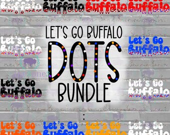 Let's Go Buffalo PNG, Football Shirt Design (Digital Download)