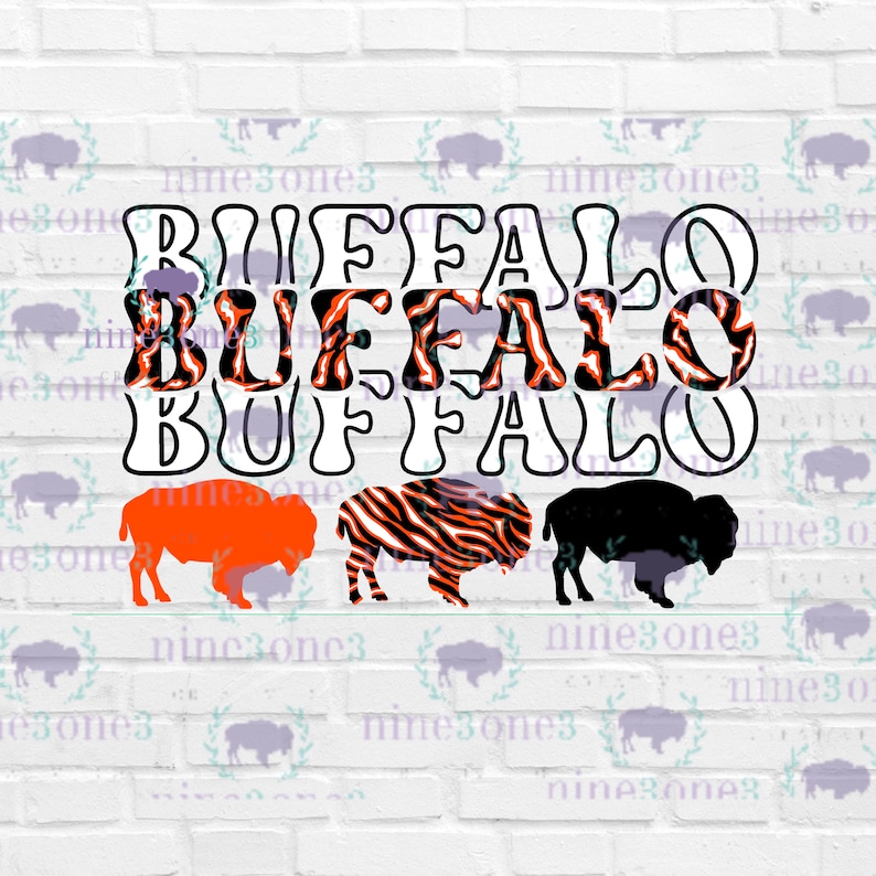 Buffalo PNG Bandits SVG Zuba Buffalo Vinyl Cut File for - Etsy