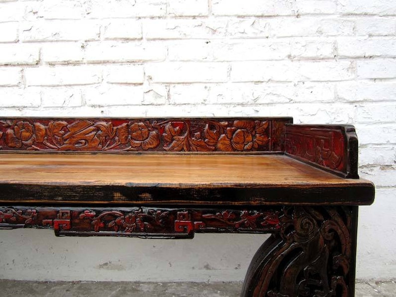 China 1910 colonial style console credenza sideboa image 3