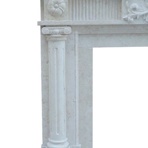 Fireplace facade marble fireplace stone image 3