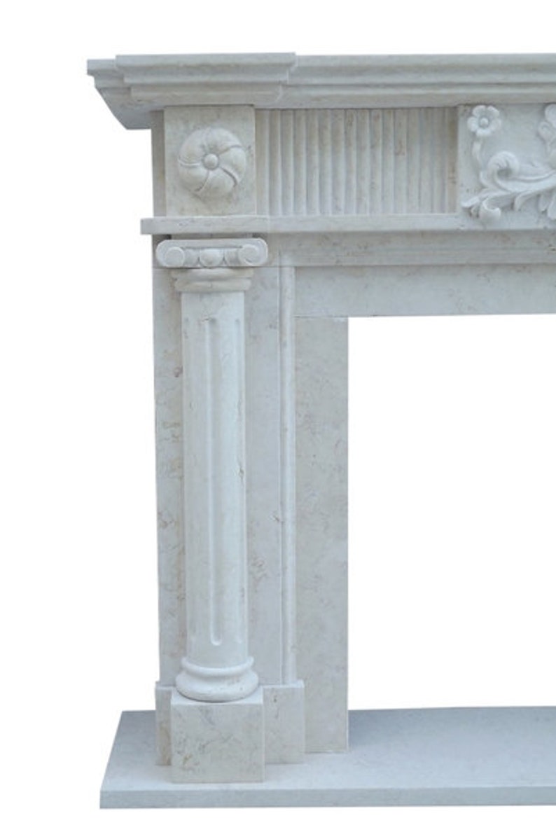 Fireplace facade marble fireplace stone image 3