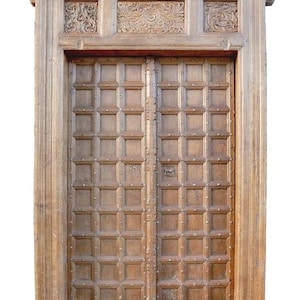 Antike Kassetten Türen aus dem kolonialen Indien Bild 1