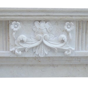 Fireplace facade marble fireplace stone image 4