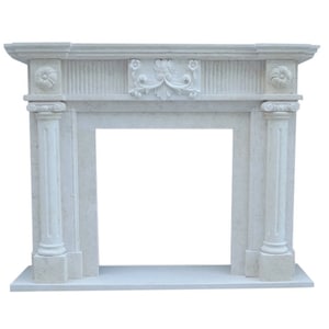 Fireplace facade marble fireplace stone image 1