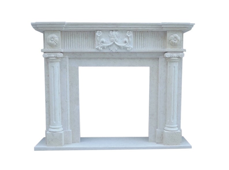 Fireplace facade marble fireplace stone image 1