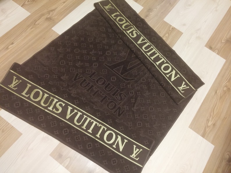 Jackard Luxury Embroidered Cotton Large Beach Towel