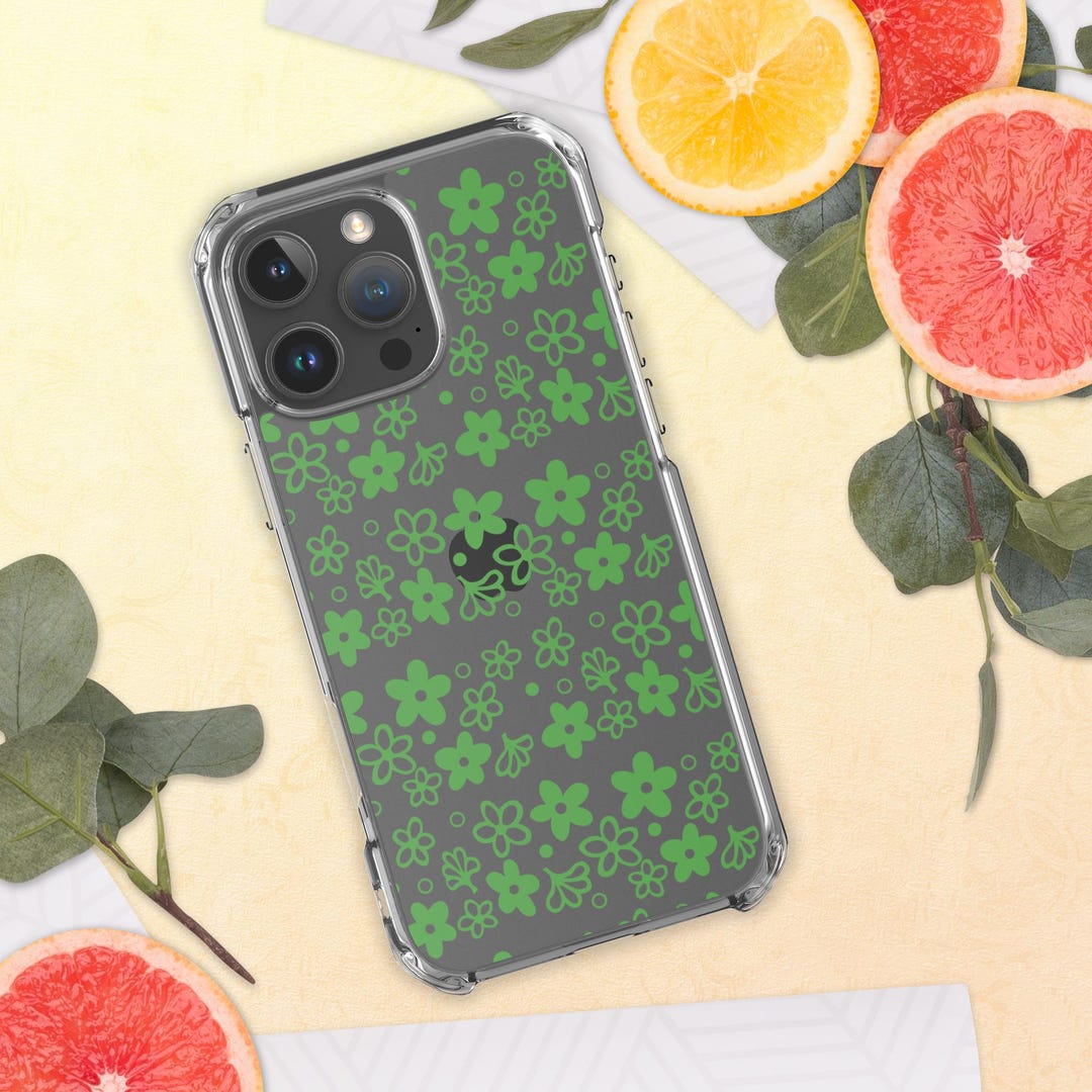Pyrex Case Pyrex Corningware Crazy Daisy Daisies Green Clear Case for Iphone ...
