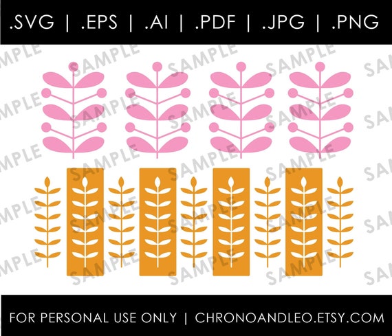 Pyrex Pink Stems Gourmet Mid Century