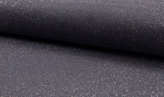 Lurex Bündchen Schlauchware rosa silber