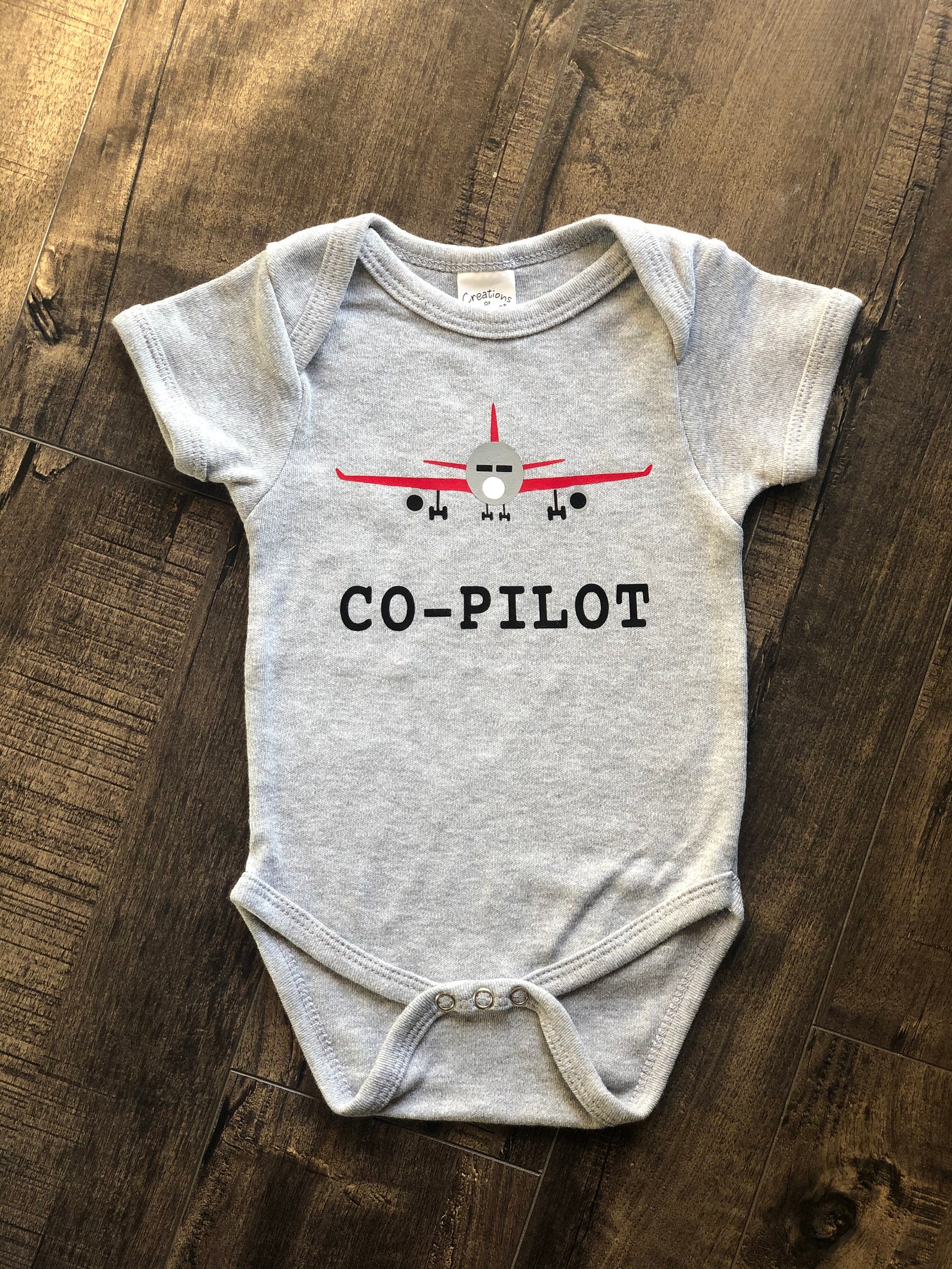 Copilot Pilot Baby Pilot Onesie Airplane Onesie Etsy