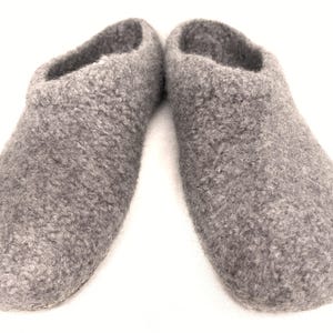 Filzhausschuhe - Clogs -  Farbe BEIGE