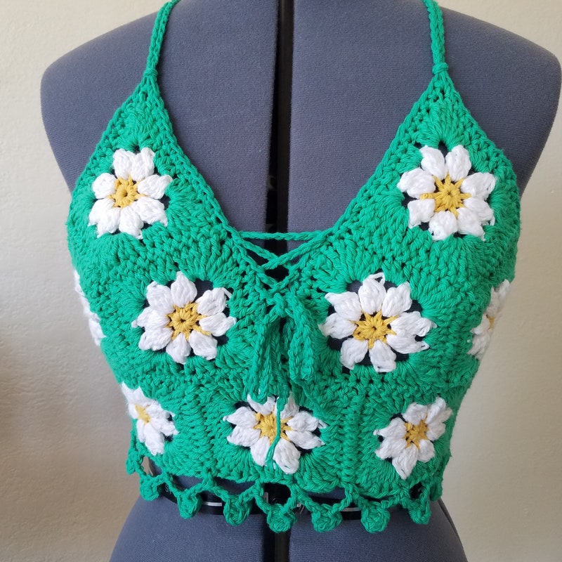 Daisette Crochet Top