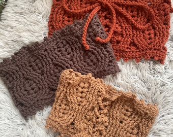 Crochet Corset Belt: Cottagecore Boho Waist Accessory