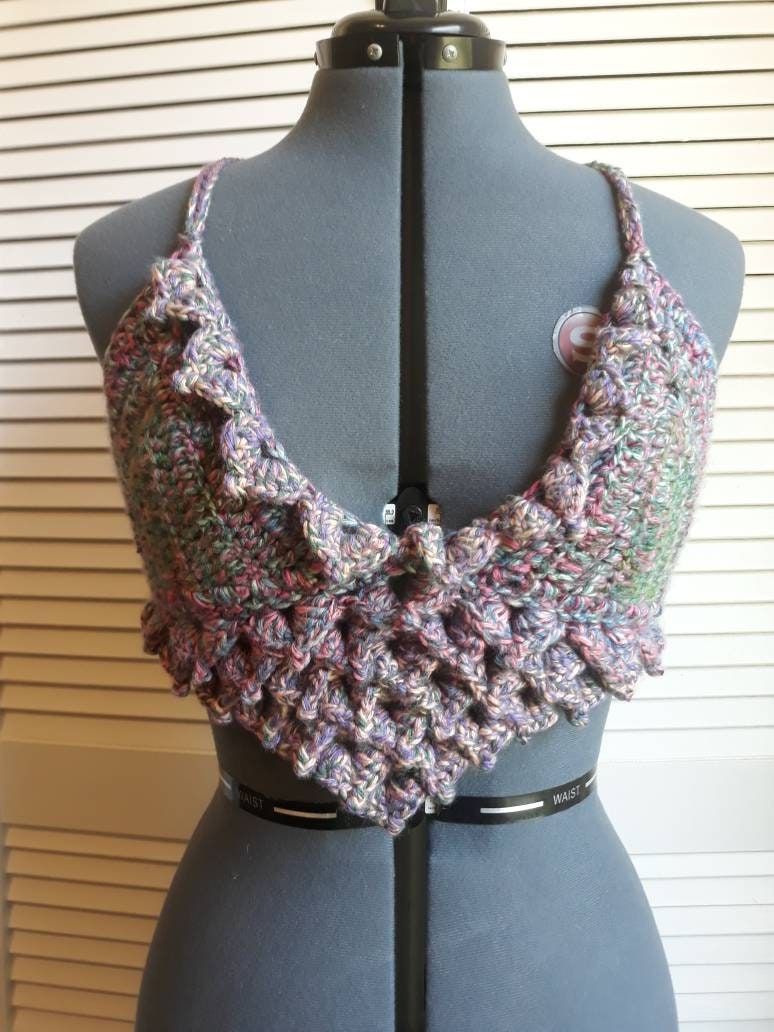 Dragonscale Halter Top B/C cup Ready to Ship | Etsy