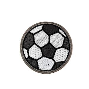 Soccer Ball Patch | Sports Patch | Sticker Patch | Iron on Patch | 2 inch Patch