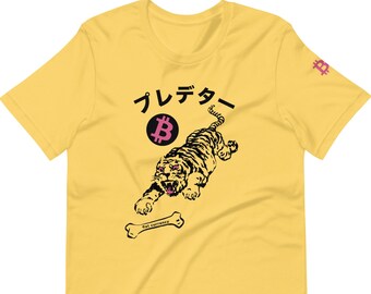 Bitcoin Shirt Apex Predator Of Money With Money Goes "Brrr" Sleeve Print - Bitcoin Merchandise