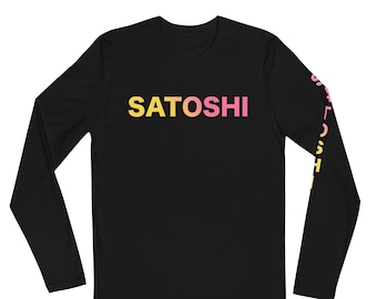 Satoshi Long Sleeve Shirt With Left Sleeve Print