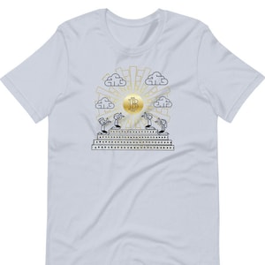 New Golden Mayan Bitcoin Sun T-Shirt - Bitcoin Shirt
