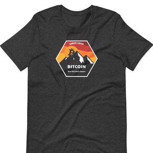Rise Of A New Dawn Unisex Bitcoin T-Shirt - Bitcoin Merch - Hodl BTC